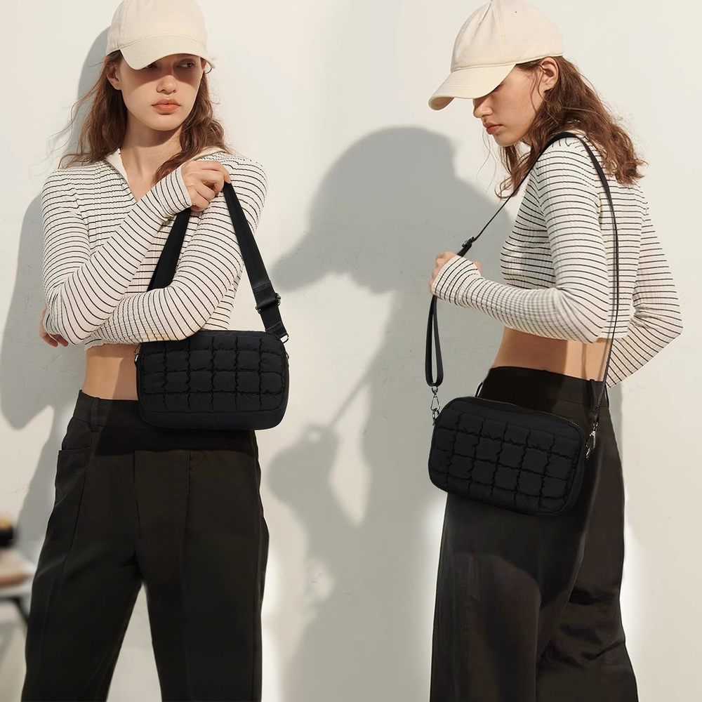 Crossbody Bags Puffer Bag Quilted Purse Lhtweht Puffy Shoulder :D - Picture 2 of 6